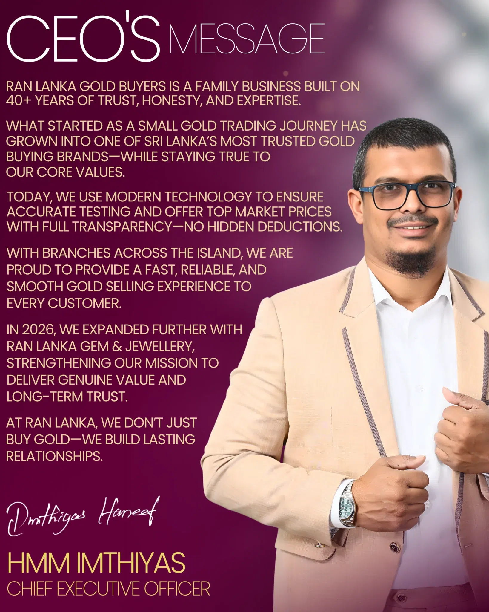 RanLanka CEO